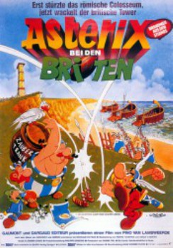 poster Asterix bei den Briten