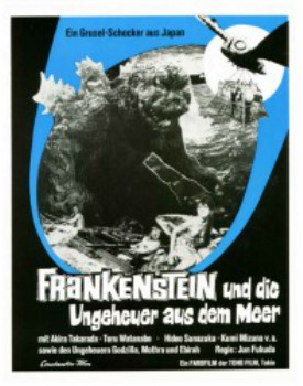 poster Frankenstein und die Ungeheuer aus dem Meer